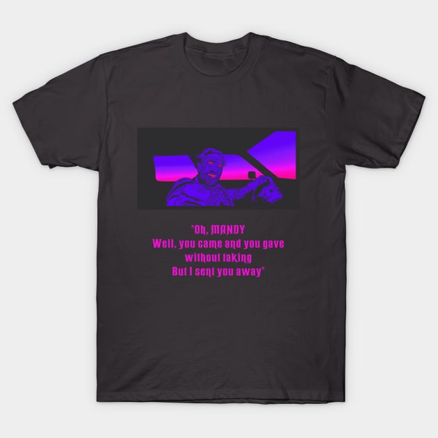 Oh, Mandy [Purple] T-Shirt by Caged In